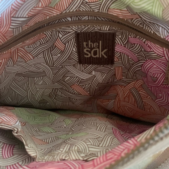 The Sak leather crossbody Mocha sparkle - Picture 2 of 9